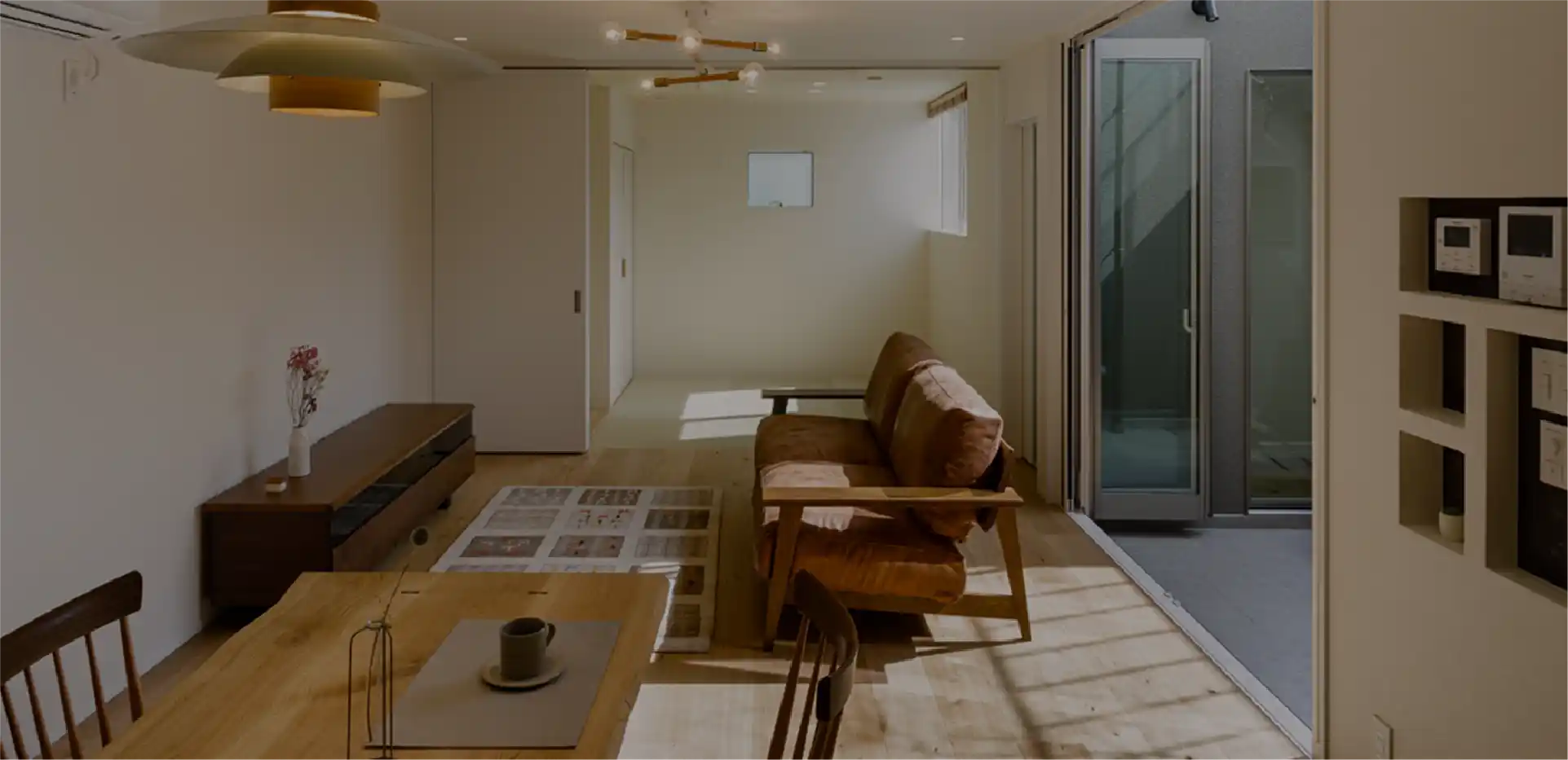 モデルハウスの内観