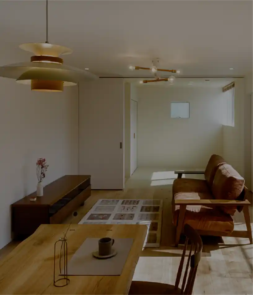 モデルハウスの内観