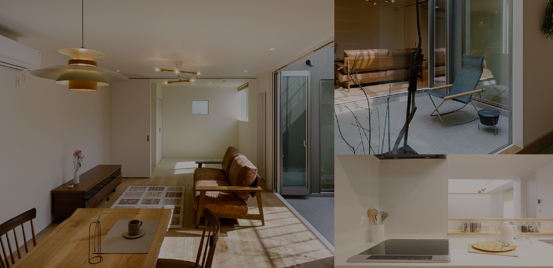 モデルハウスの内観