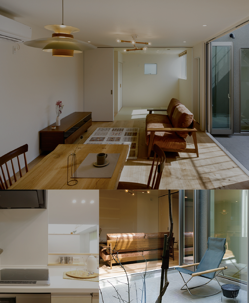 モデルハウスの内観